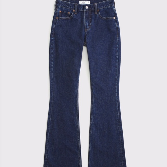 Abercrombie Mid Rise Bootcut Jean - Picture 1 of 10